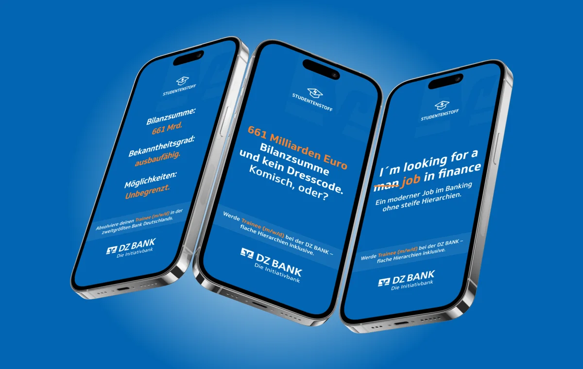 Recruiting-Kampagne mit der DZ BANK