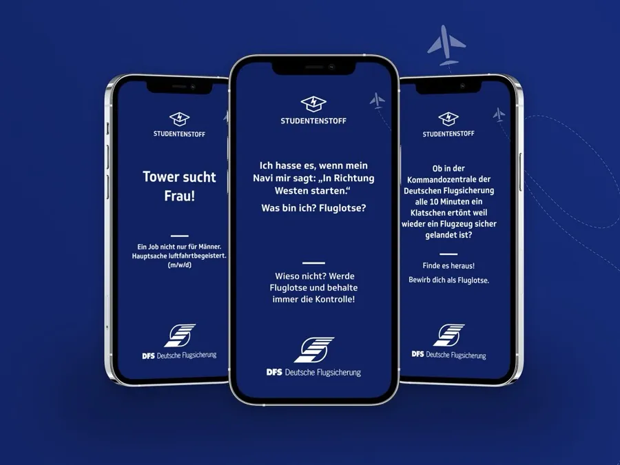 Talente überraschen und begeistern – Recruiting-Kampagne für Deutsche Flugsicherung