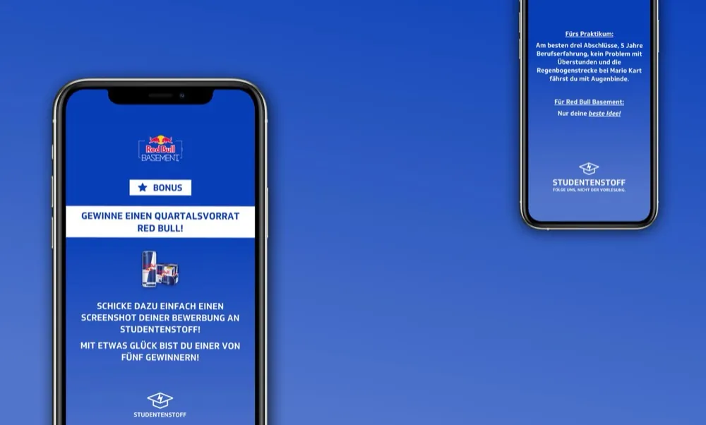 Awareness-Kampagne mit Red Bull Germany