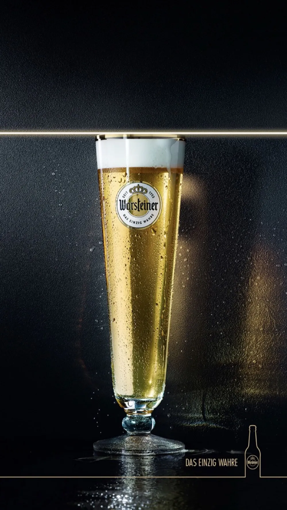 Warsteiner: Motiv 8 der Awareness-Kampagne auf Studentenstoff