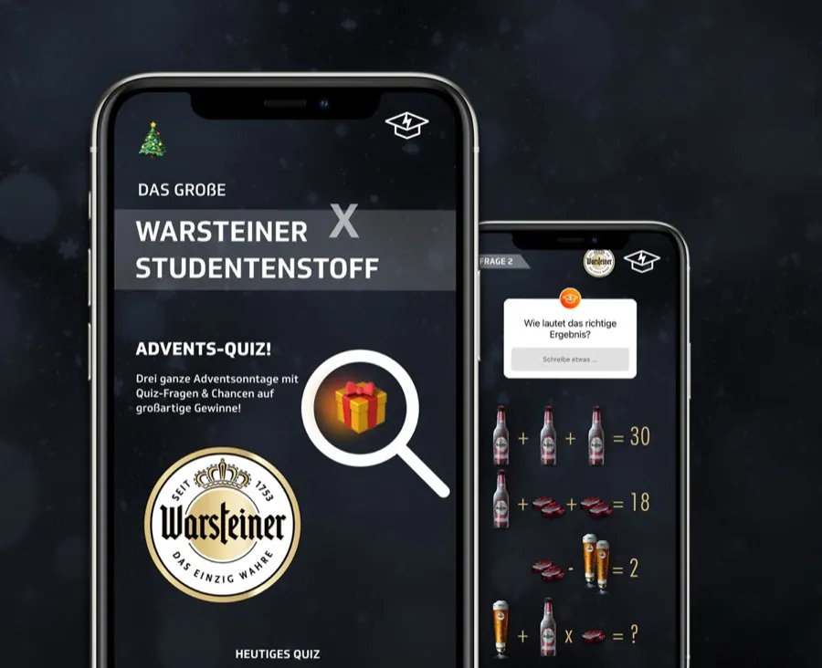 Der Nikolaus bringt einen Kasten – Awareness-Kampagne für Warsteiner